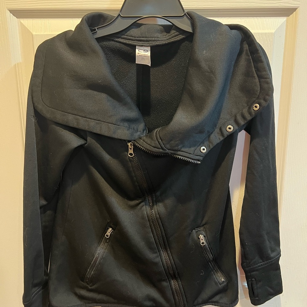 Champion Black Utility Jacket for Women